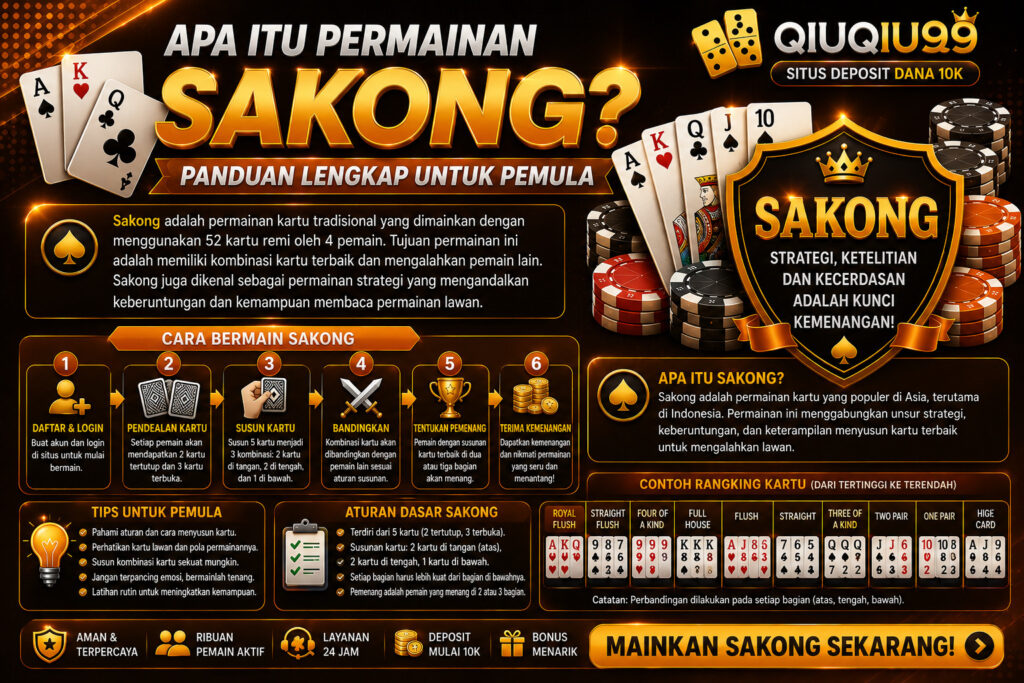 Apa Itu Permainan Sakong? Panduan Lengkap untuk Pemula