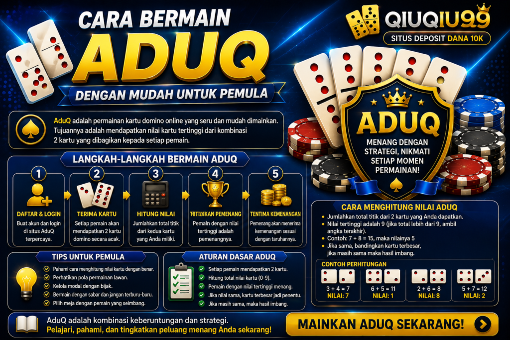 Cara Bermain AduQ dengan Mudah untuk Pemula