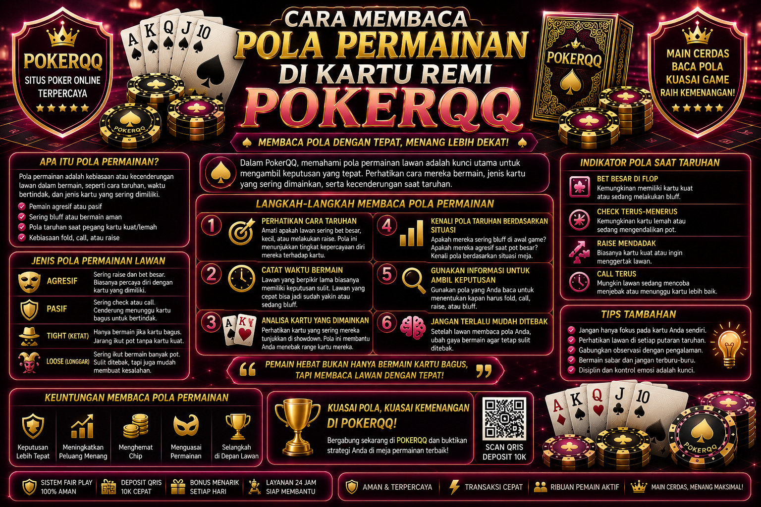 Cara Membaca Pola Permainan di Kartu Remi PokerQQ