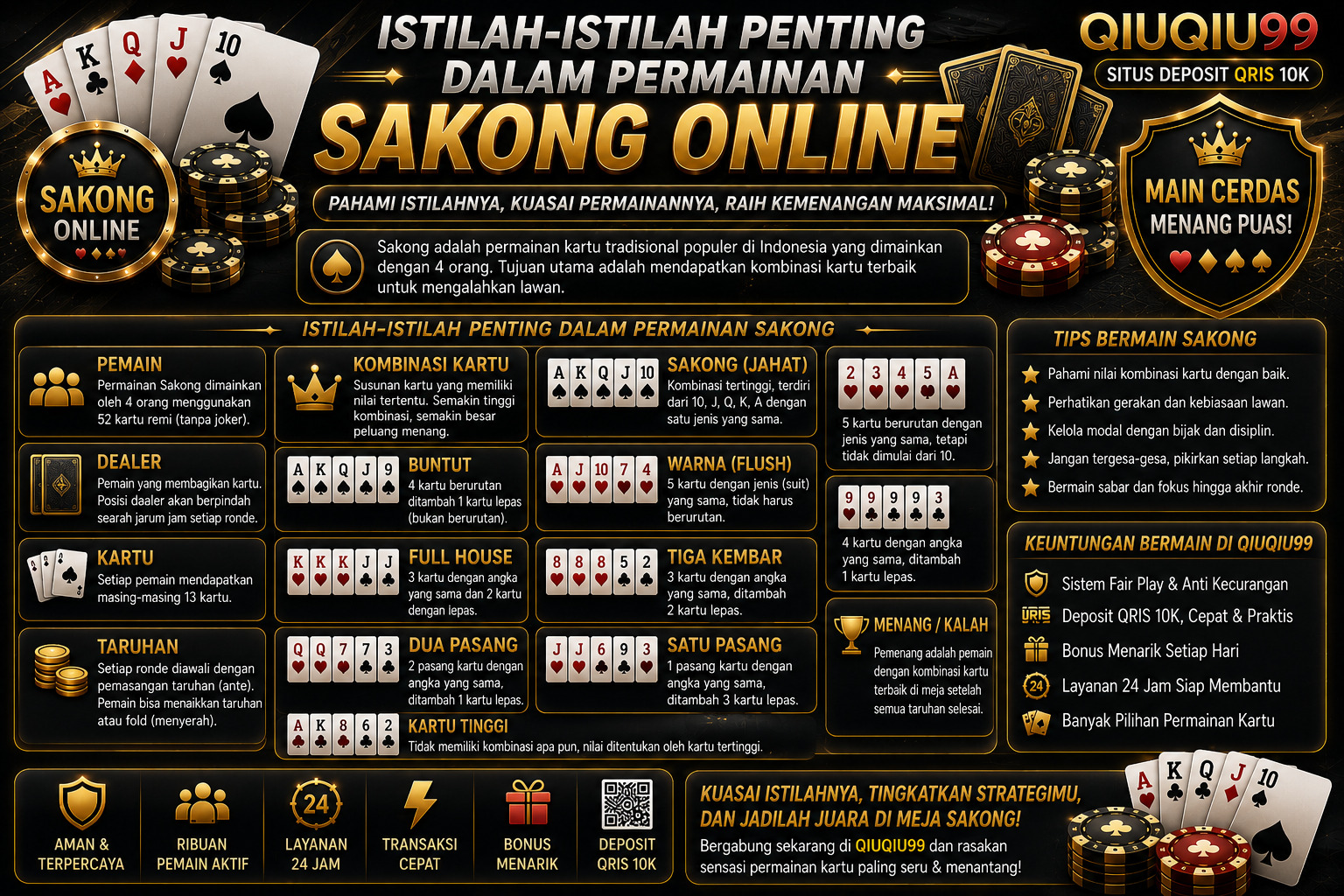 Istilah-Istilah Penting dalam Permainan Sakong Online