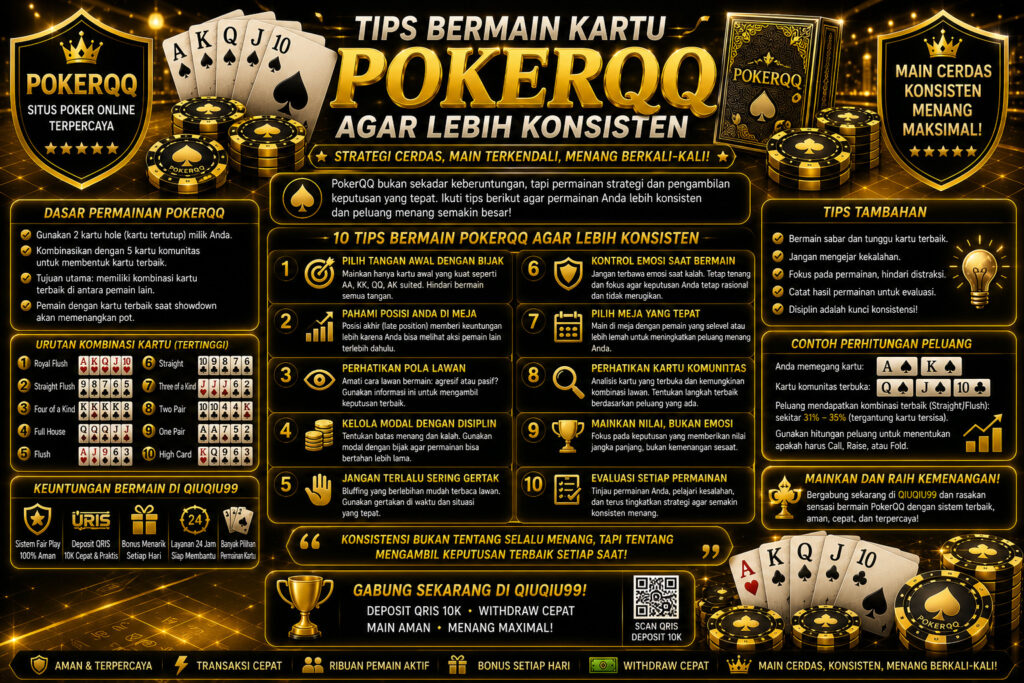 Tips Bermain Kartu PokerQQ agar Lebih Konsisten